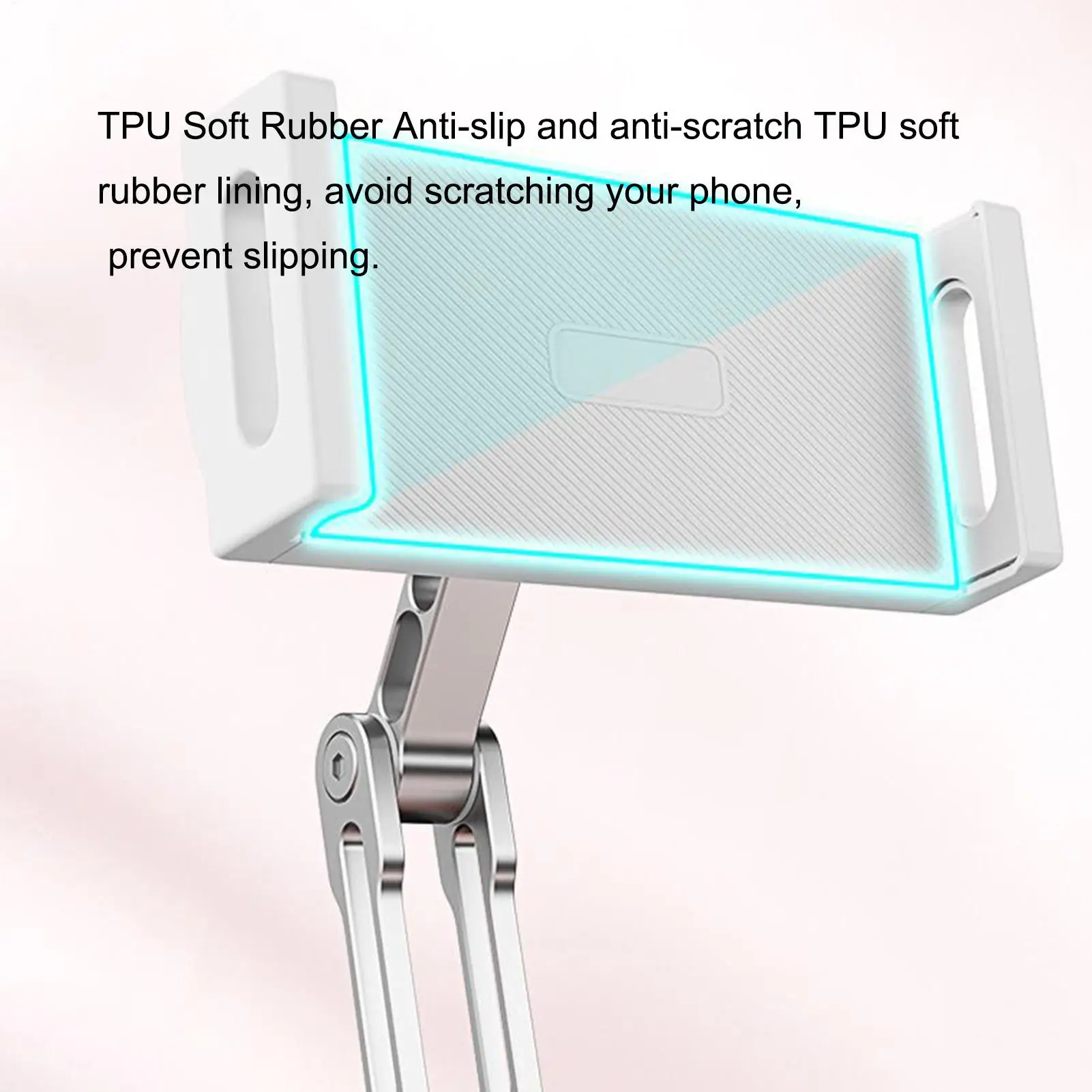 タブレット枕ホルダーラップ携帯電話クレードルソファデスクトップ携帯電話マウントドレッシングテーブルデスク回転可能なタブレット