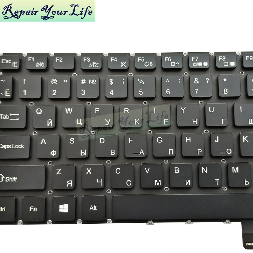 US RU PT-BR English Russian Brazilian Keyboard Laptop Backlit For HIPAA S1 HP458G2S1 MS-16JE MB3422008 PRIDE+K3871 YXT-NB93-160