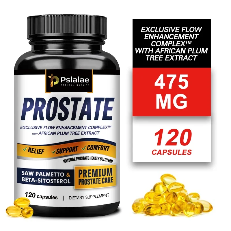 

Prostate Capsules - Urinary Tract Health, Frequent Urination, Hair Growth, Bladder Support