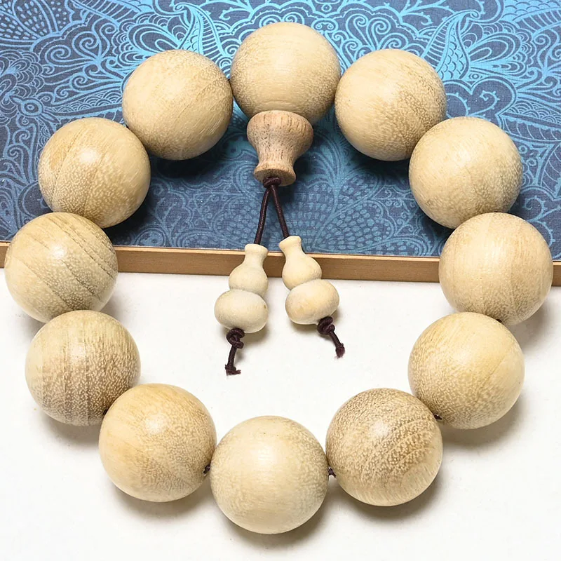 Camphor Wood Buddhist Bead Bracelet 6mm 8mm 108 Beads Natural Fragrance Hand String Jewelry Gifts