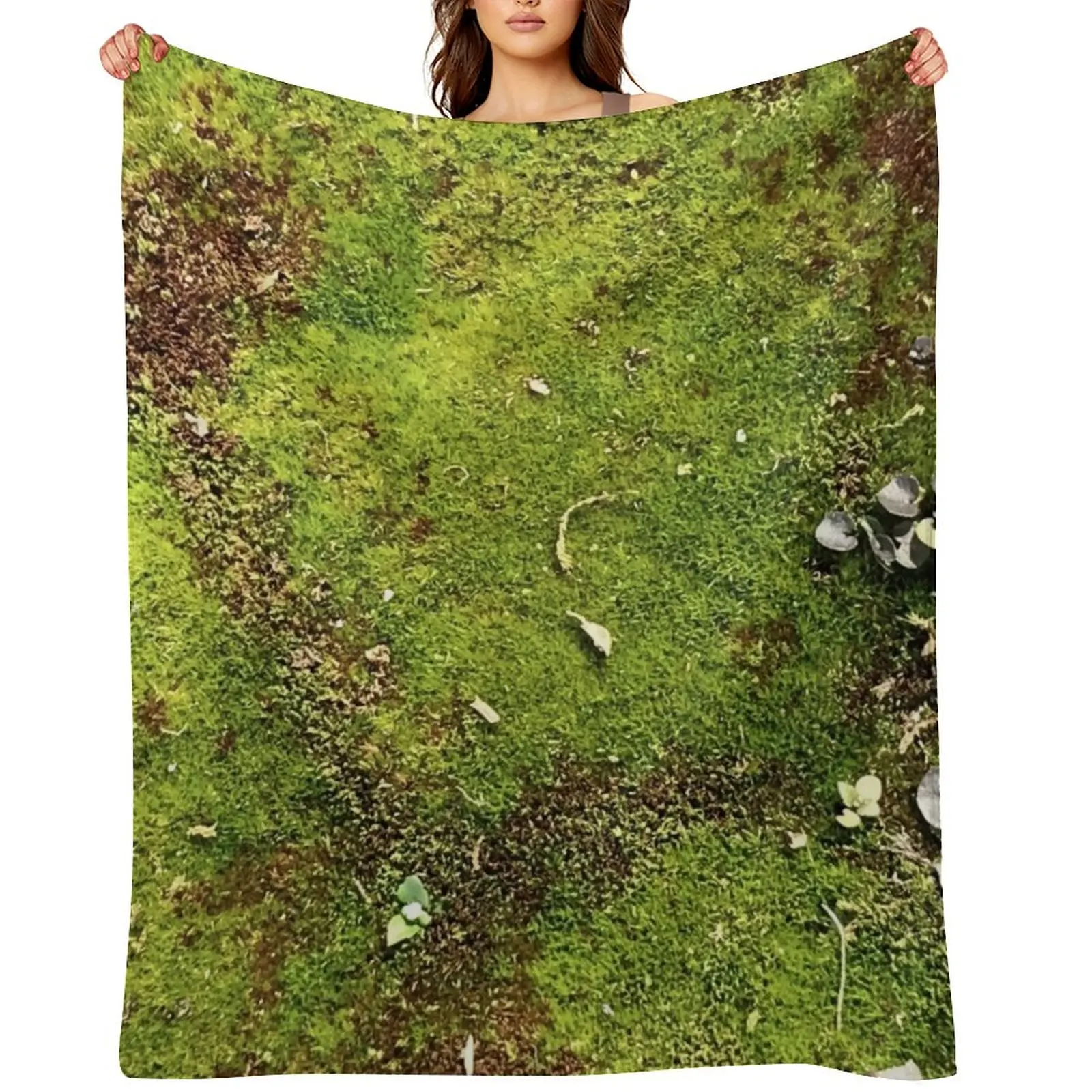 World of Moss Throw Blanket halloween Blankets For Sofas bed plaid Large Blankets
