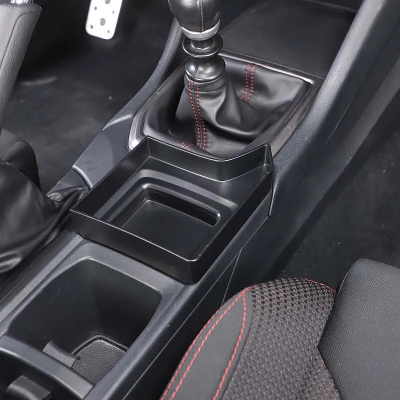 Car Center Console Gear Shift Panel Storage Box Organizer Tray For Subaru WRX Levorg 2022-2026 Stowing Tidying Car Accessories