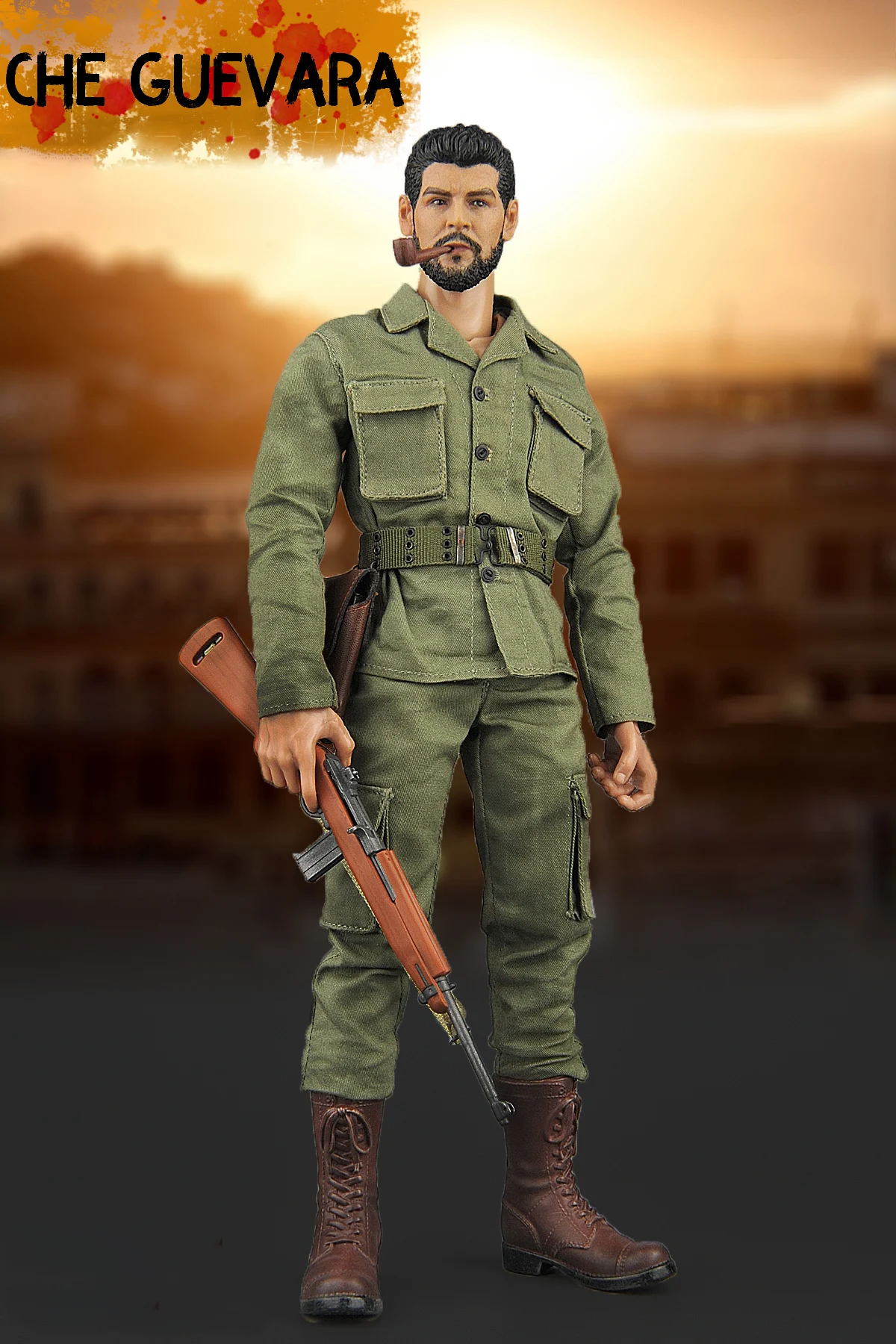 1/6 wojskowa figurka lalka Ernesto Che Guevara Martyr rewolucyjny lider 12 "super elastyczne figurki kolekcjonerskie zabawkowy model