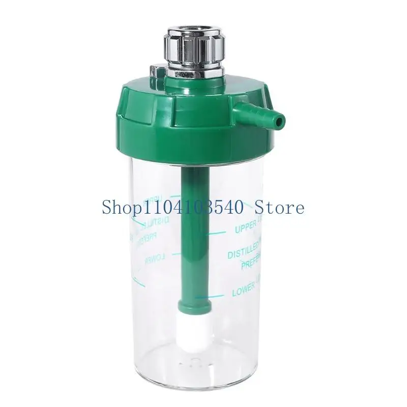02DC Dry Humidifier Bottle for Gas Oxygen Pressure Regulator 200mL Upper Level & Lower Level