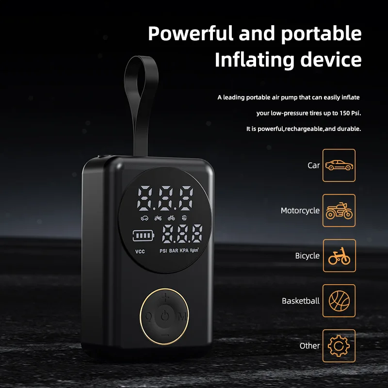 New wireless air pump high power electric pump car portable road car tire car air pump