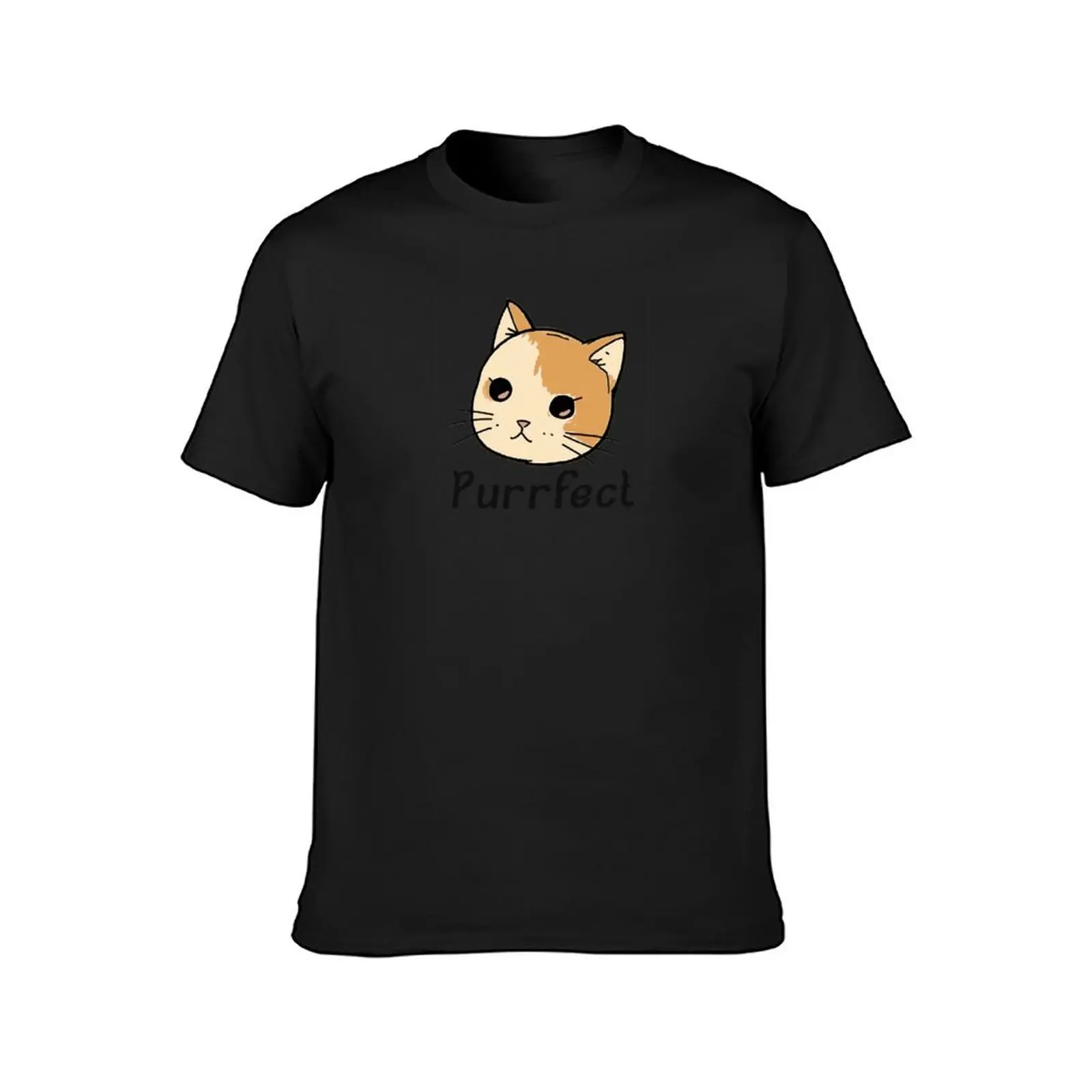 Purrfect Cat T-Shirt shirts graphic tees aesthetic clothes Men's t shirts