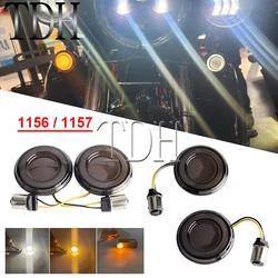 Motorcycle Turn Signal Flashing Led 1156 1157 Conversion Indicators Light For Harley Street Road Glide FLHT FLTRK FXSB FLFB/S XL