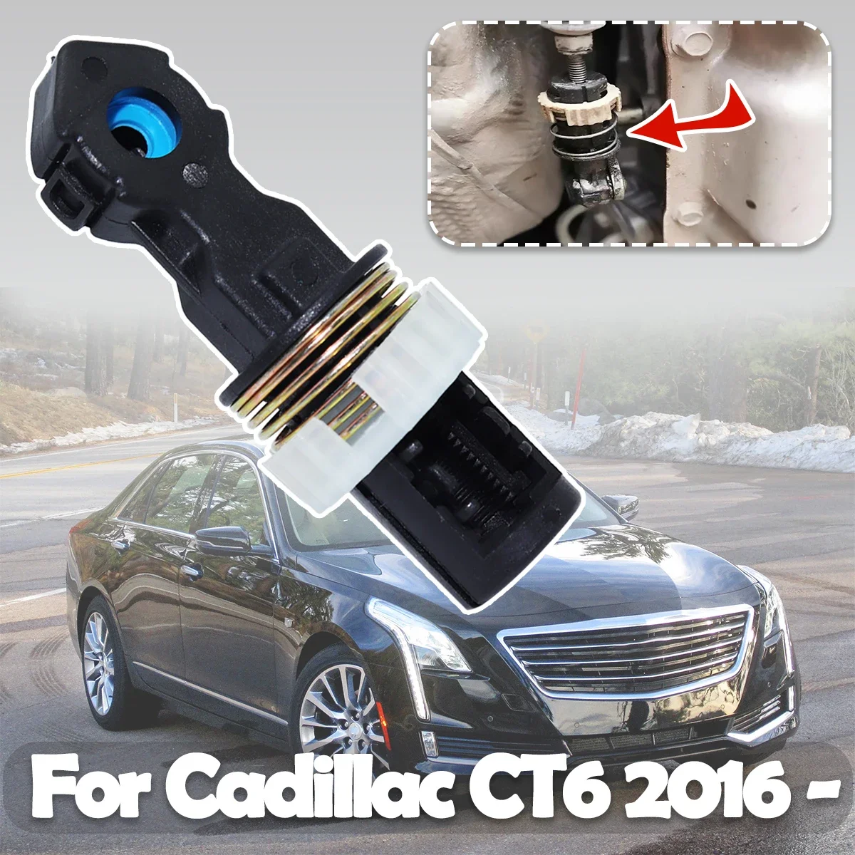 

Automatic Transmission Range Selector Lever Cable Gearbox Linkage End Adjuster Connector For Cadillac CT6 2016 - CTS 2014 - 2019