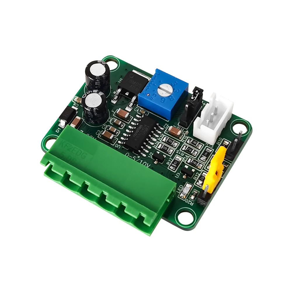 Voltage to PWM Converter Power Board 0-5V/10V 2KHZ-20KHZ Analog Input 0%-100% Signal Module Frequency Adjustable