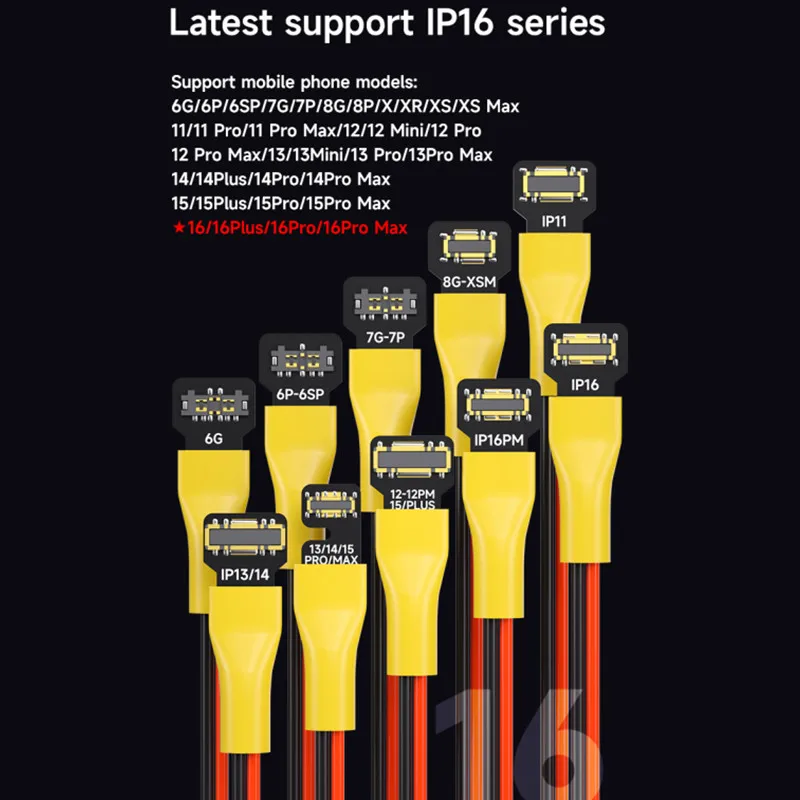 MECHANIC Power PCB Power Boot Cable for IP 6G-16ProMax SAM Over Current Voltage Protection Power Supply Test Cable