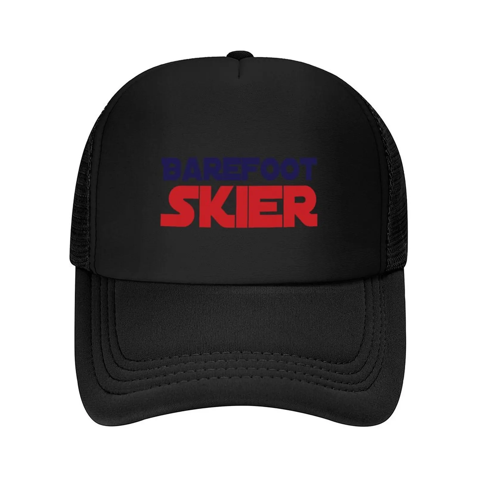 

Barefoot Skier Baseball Cap tea Hat Trucker Hat Hood Hip Hop Women's Beach Outlet Men's