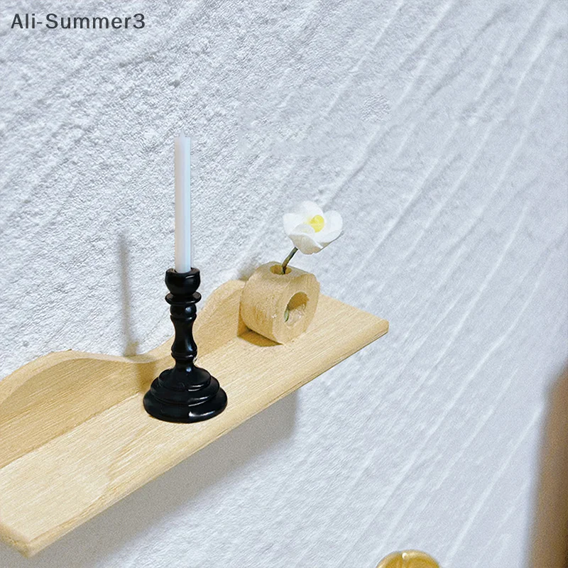 Simulazione in miniatura Candelieri Ornamento Modello Candele per casa delle bambole Mobili Giocattolo Fai finta di giocare Accessori per la decorazione della casa delle bambole