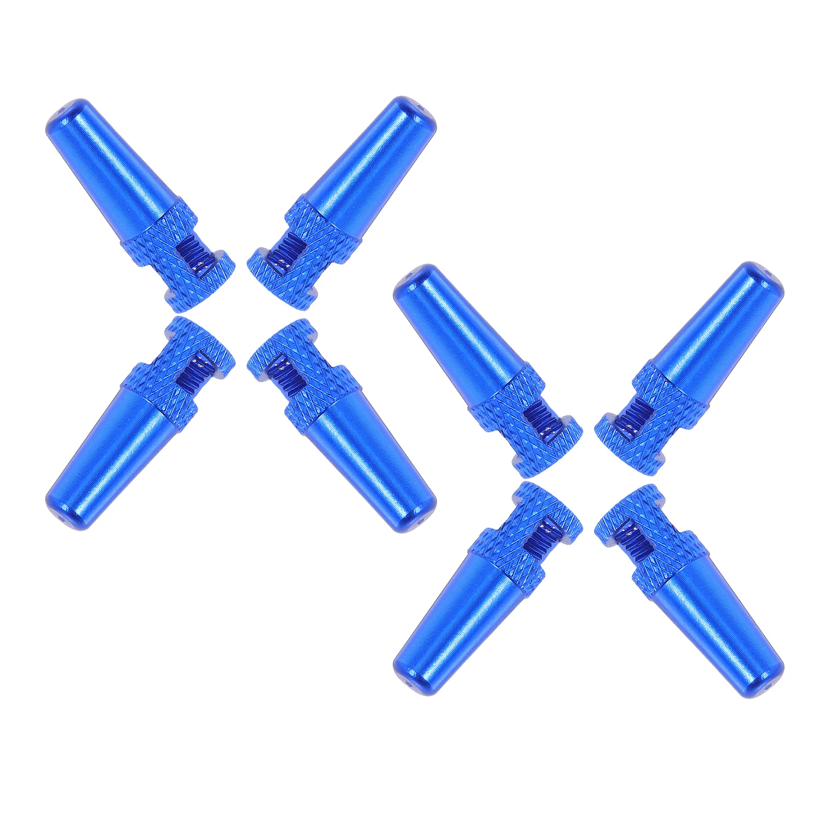 

8Pcs Metal Bike Valve Caps Replacement Tire Stem Caps Strong Alloy Construction Vibrant Finish for Bicycle Air Valves Street