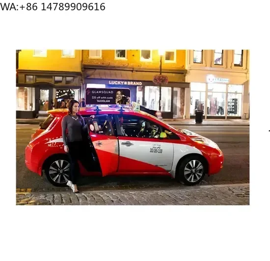 Custom Waterproof LED DisplayCar Roof Advertising Taxi Screen Message Display Waterproof Outdoor