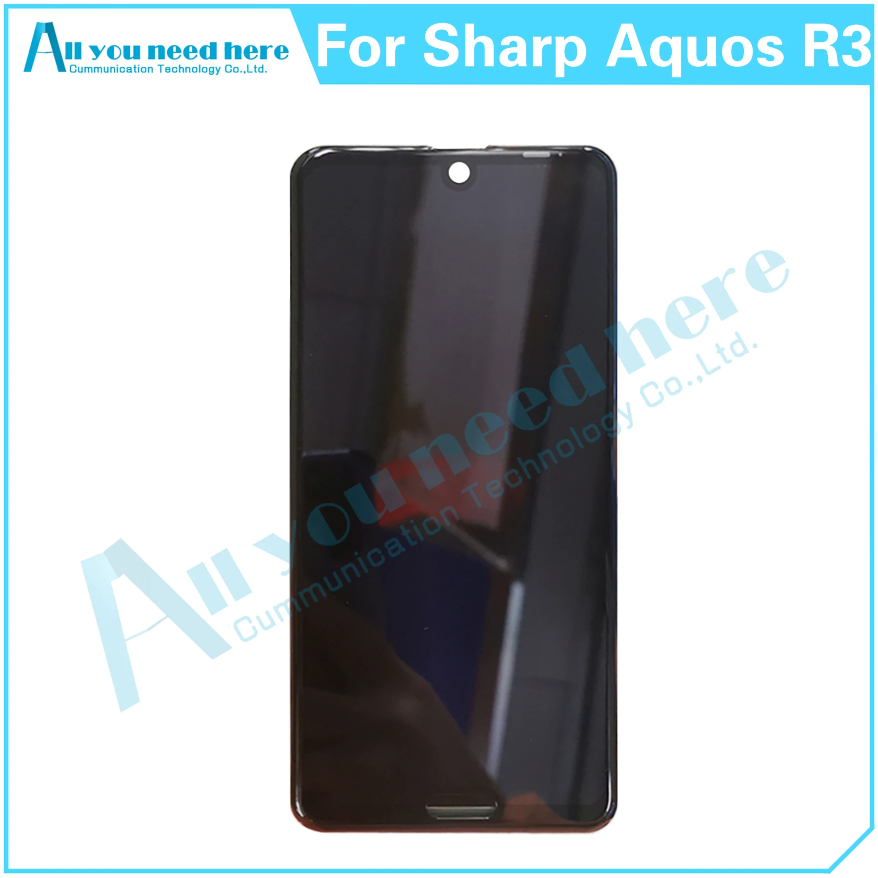 100% Test For Sharp Aquos R3 SH-04L SHV44 SHV40 808SH LCD Display Touch Screen Digitizer Assembly Repair Parts Replacement