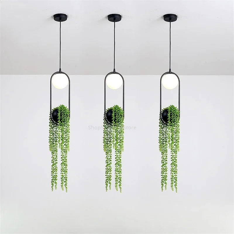 nordic moderno led luzes pingente planta lampadas penduradas flor lampada de jantar para sala estar interior barra decoracao casa luminarias 01