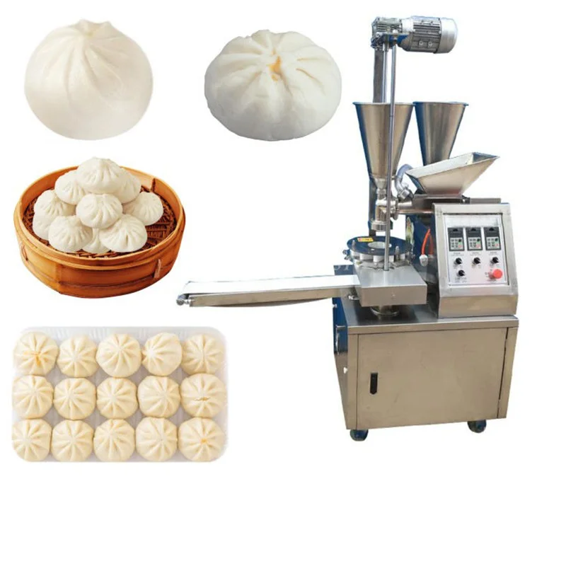 

Automatic Steamed Stuffed Buns Making Machine Momo Baozi Maker Commercial Electric Momo Baozi Stuffed Bun Maker Machine