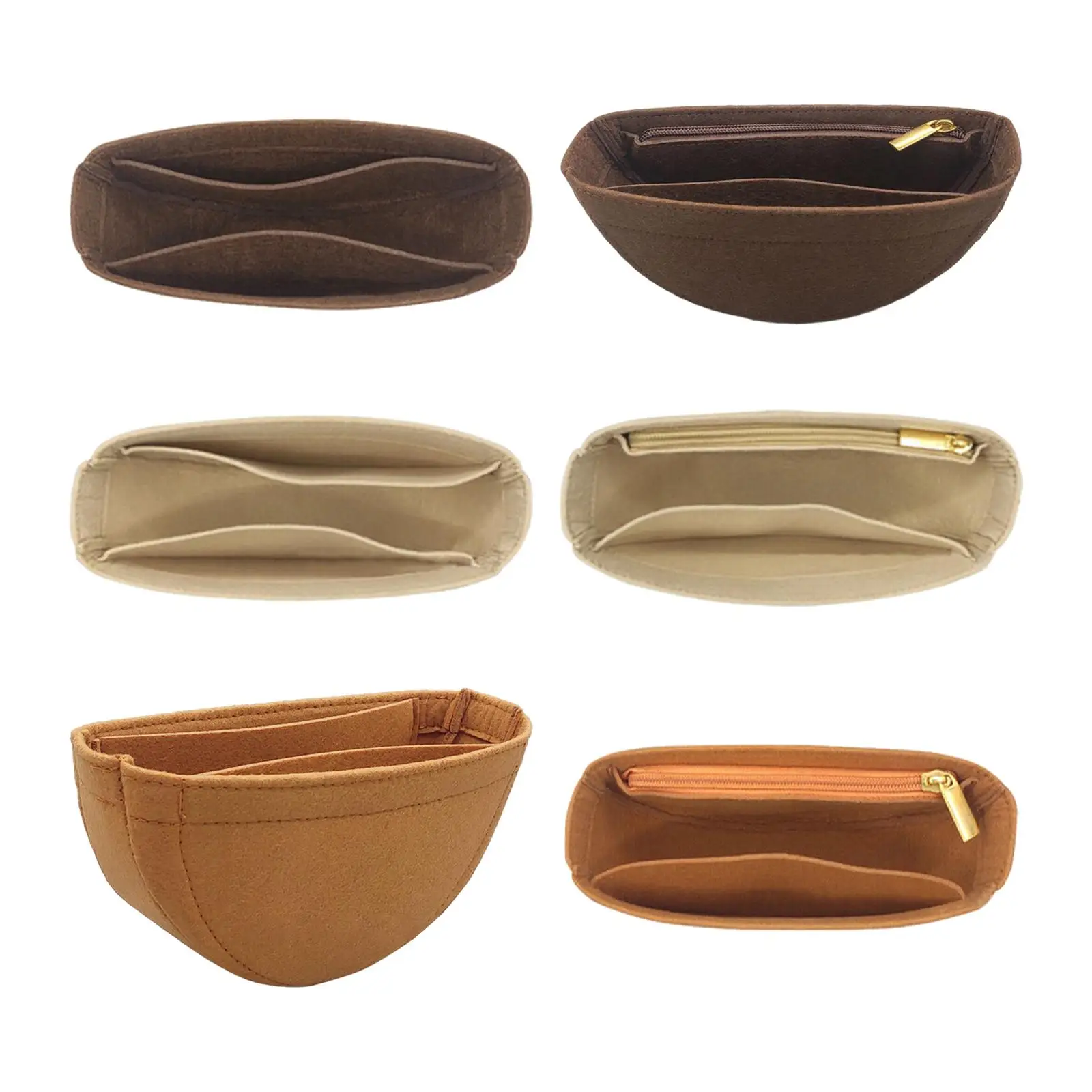 

Purse Organizer Insert Pouch Detachable Inner Bag for Luggage Underarm Bags Tote Handbags Pocketbook Inserts Organizers Shaper