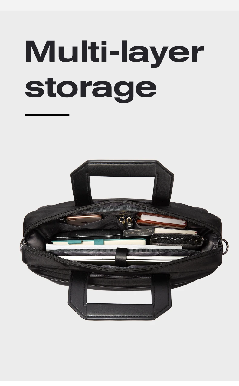 Bange Briefcase for Men Laptop Bag Retro Travel Messenger Man Bags 15.6 in High Capacity Computer Shoulder Bag Male Briefcase