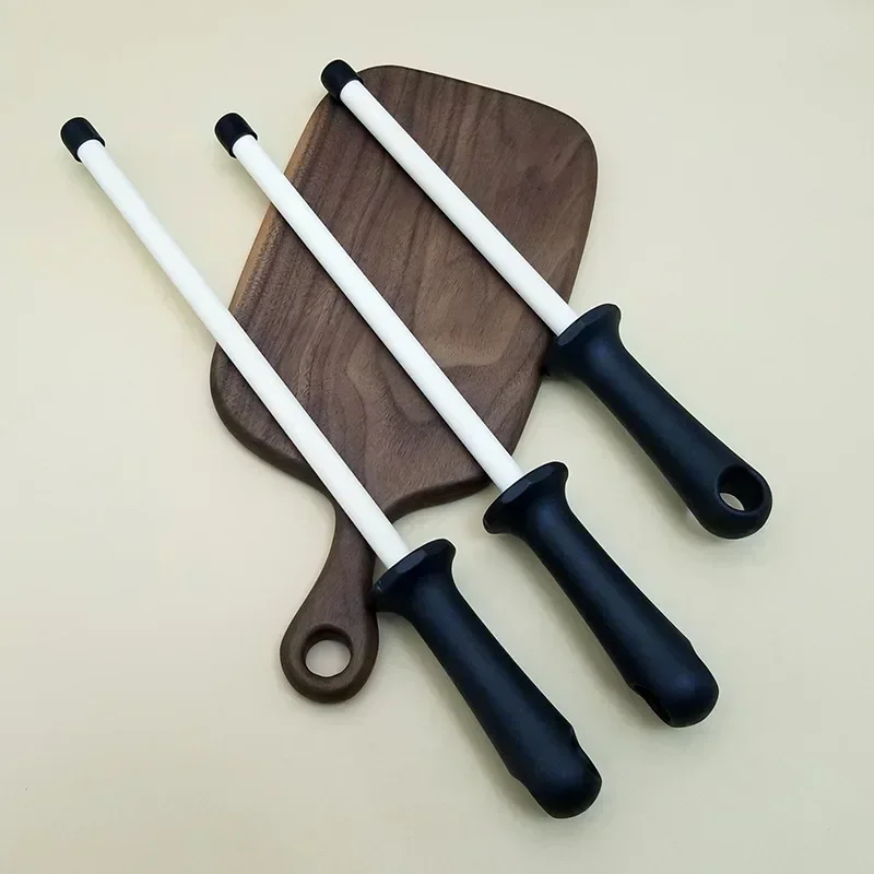 Ceramic Sharpening Round Honing Sharpener Stone Long Stick Whetstone Musat Sharpen Kitchen ceramic sharpening stone