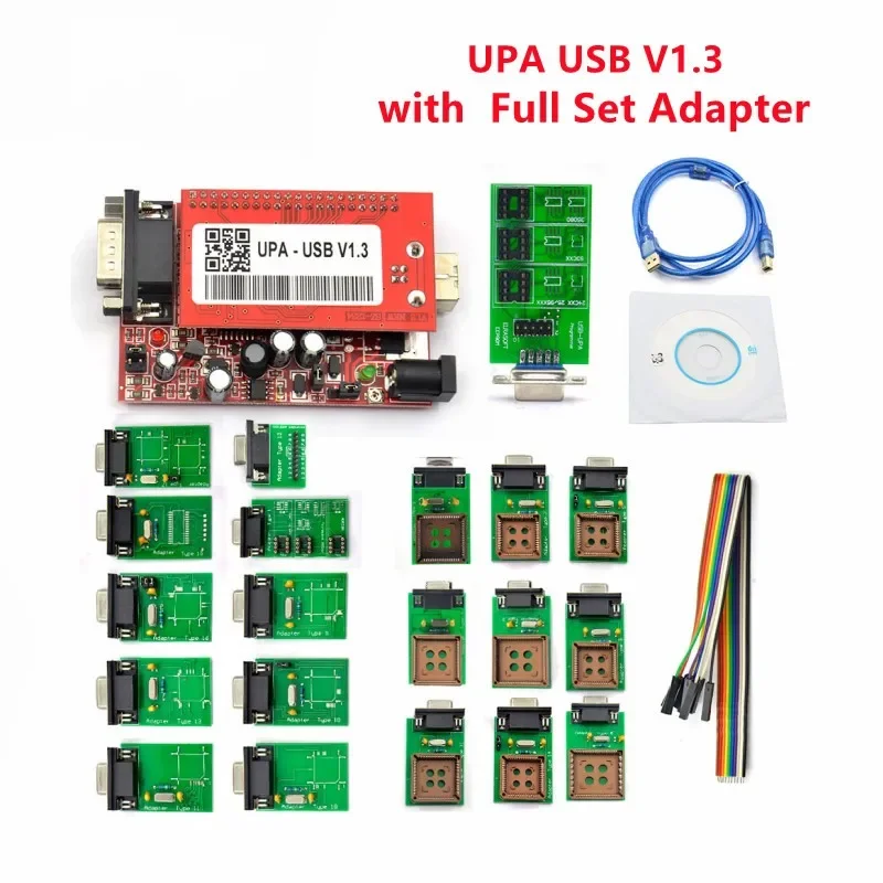 

2024 UPA Usb V1.3 Main Unit ECU Chip Tunning Programmer Diagnostic-tool ECU Programmer UPA USB V1.3 With Full Adapter