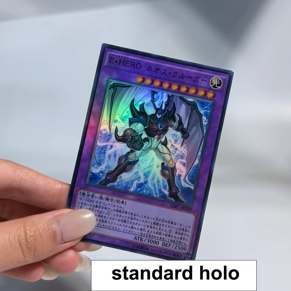 カスタムゲームカードホイル/レギュラーカード DIY PTCG パーソナライズカードボードゲームパーティーゲーム任意の画像ブラック/ブルーコアカード