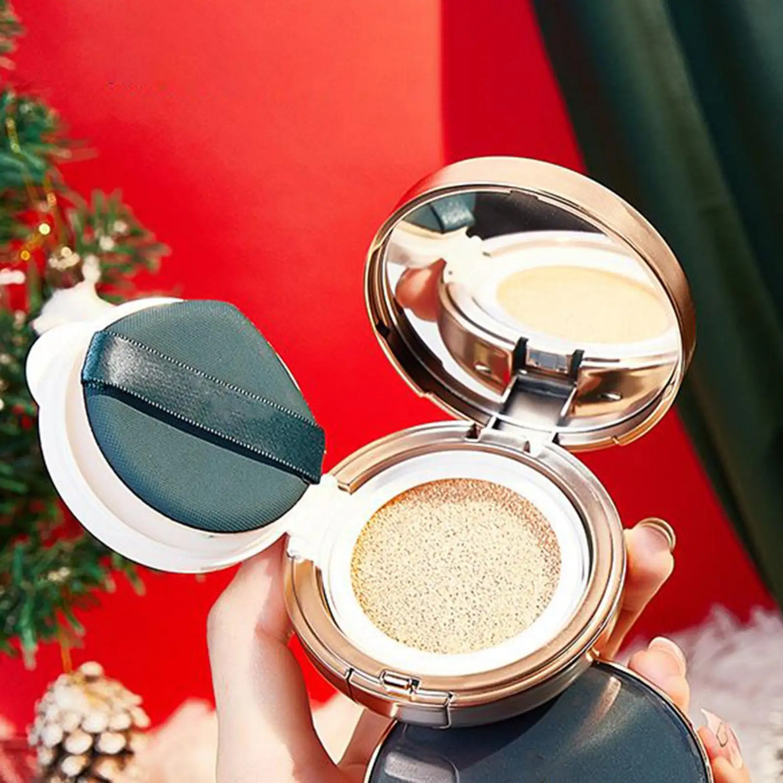 Christmas Cosmetics Kit Fits All Skin Solution Christmas Face Makeup Lipstick Mascara for Dating Gathering Travel Commuting