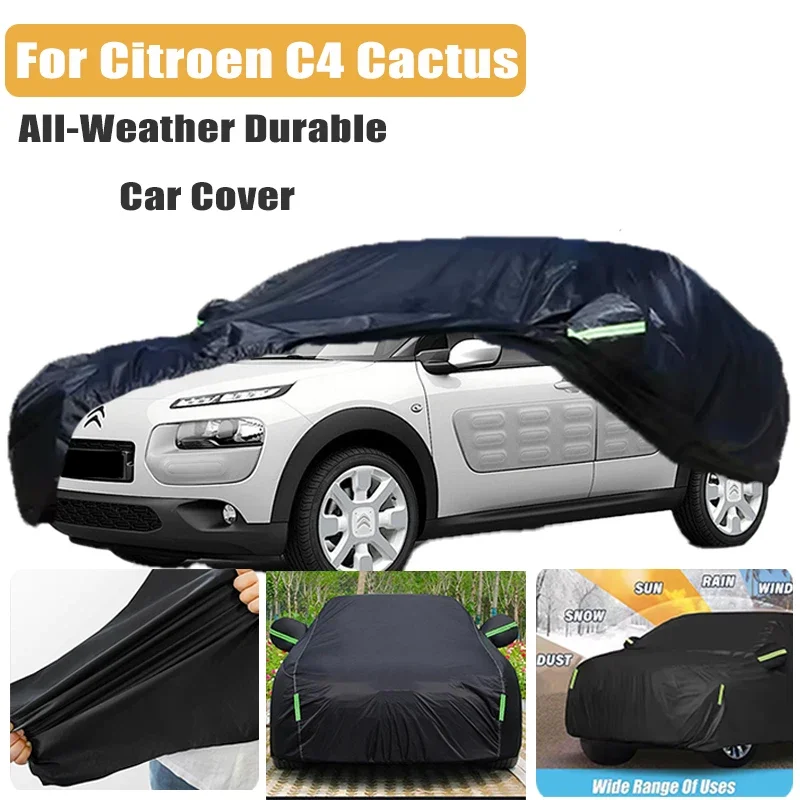 

All-Season Car Cover for Citroen C4 Cactus - Outdoor Full Protection, Waterproof Dustproof Heat-Resistant Car Accessories