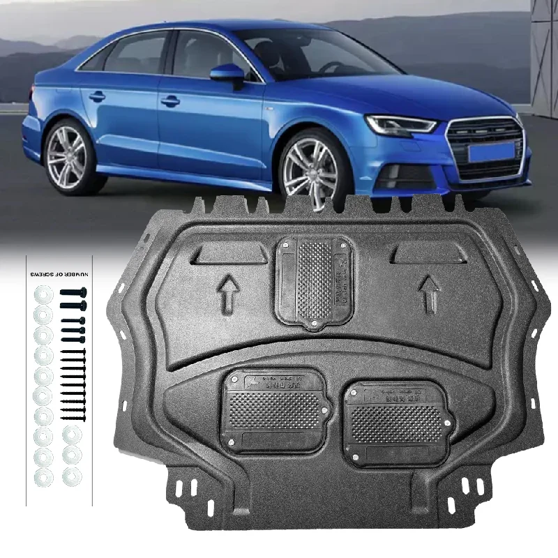 Car Under Engine Guard Mudguard Board Splash Shield Mud Fender Plate Panel For Audi A3 2015-2020