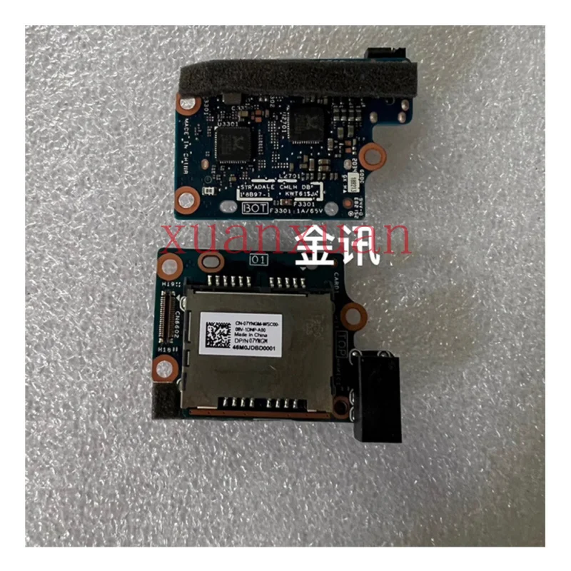 For Dell XPS 17 9700 Precision 5750 Laptop Audio Card Reader IO Board CN-07YNGM