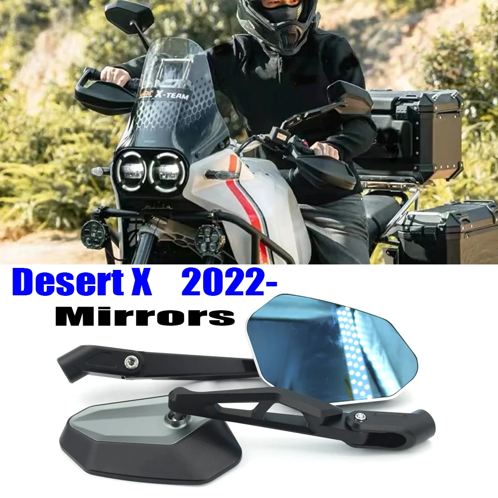 

NEW View Mirror For Ducati Desert X Motorcycle Folding Mirror CNC Rearview Mirrors HD Moto Side Mirrors DESERTX 2022-2024