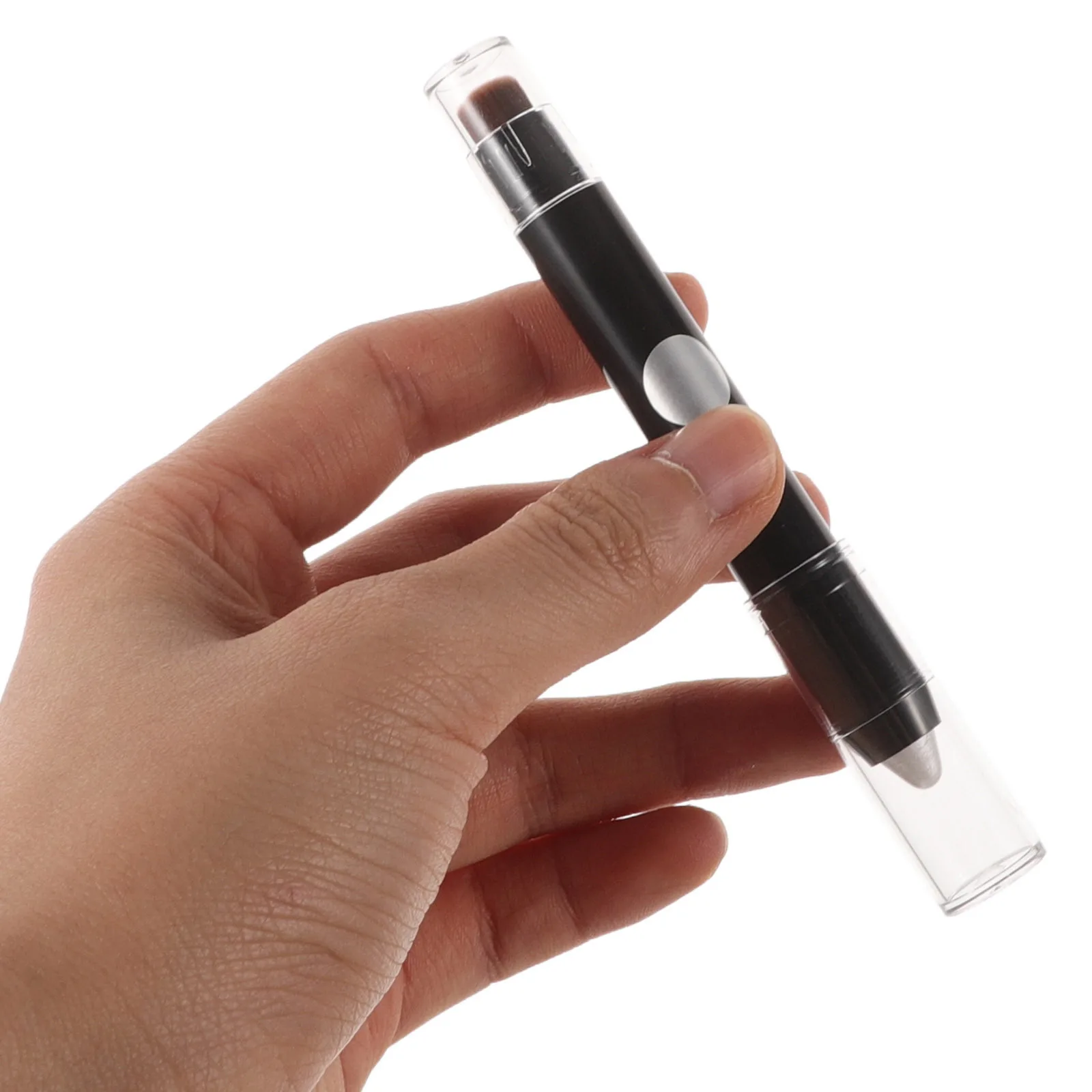 Barra de contorno resaltada de doble punta para dar forma al rostro y herramienta de maquillaje, colorete en crema en barra para fecha de trabajo diaria