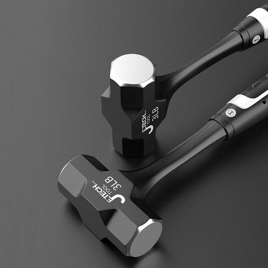 O50 High Carbon Steel Hammer Head Professional Electrician Carpentry Work Tools Heavy Hand Hammer Octagonal Hammer