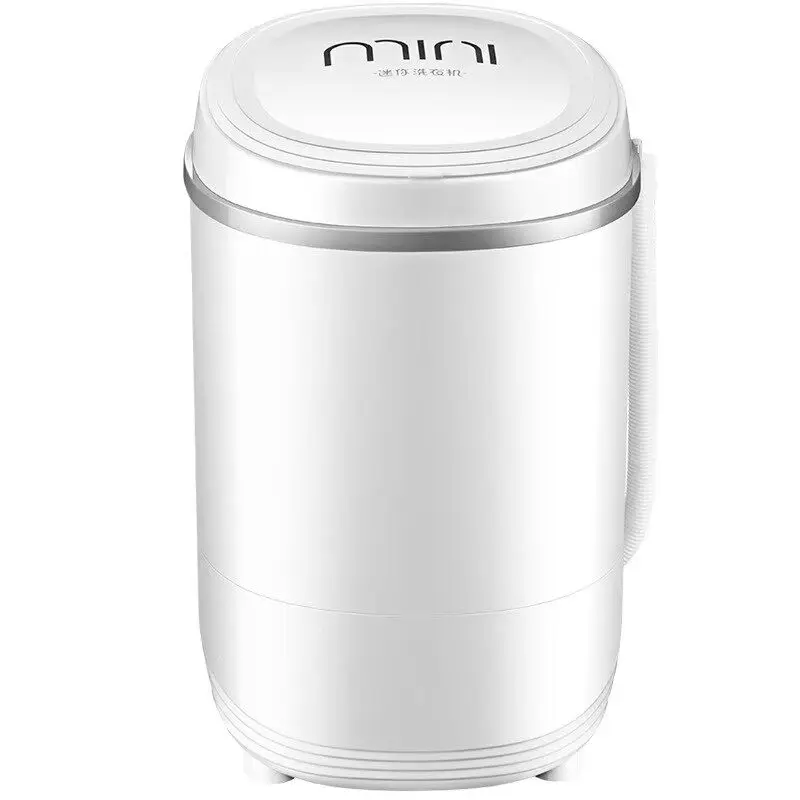 YJCC Wash and Drain All-in-One Washing Machine, Semi-automatic 5KG Mini Small Laundry Machine for Home Dorm Single Use