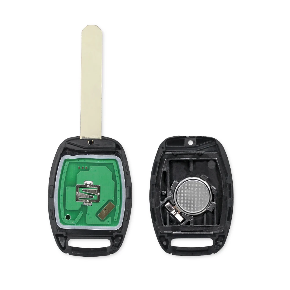 

KEYYOU Remote Key Fob For Honda Accord Element Pilot CR-V HR-V City Jazz Odyssey Civic HLIK-1T 313.8Mhz/433MHZ ID46 Chip