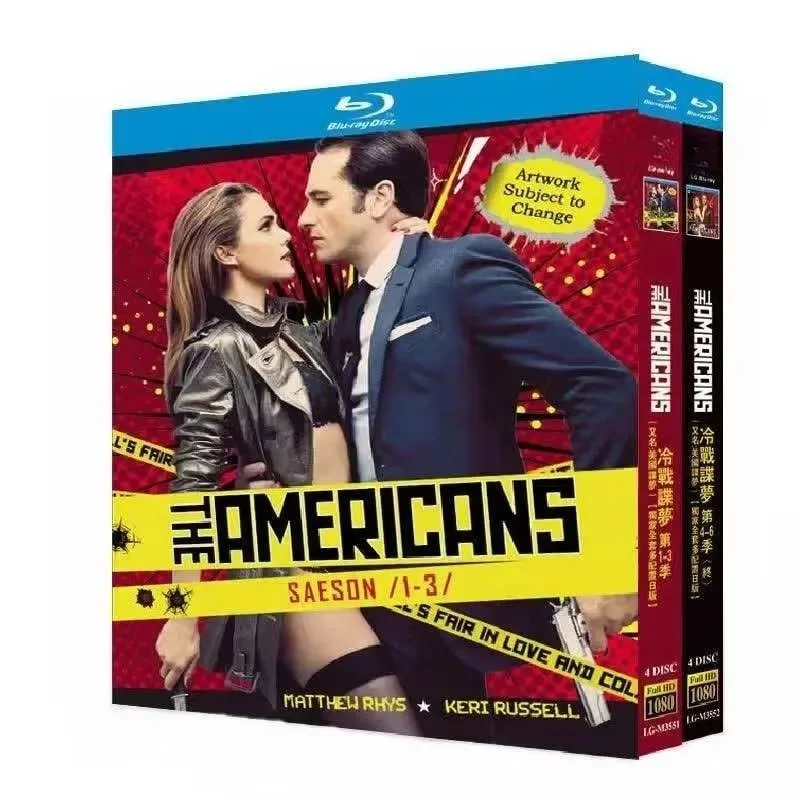 The Americans Season 1-6: 8-Disc New Box Set Sealed English Subtitle