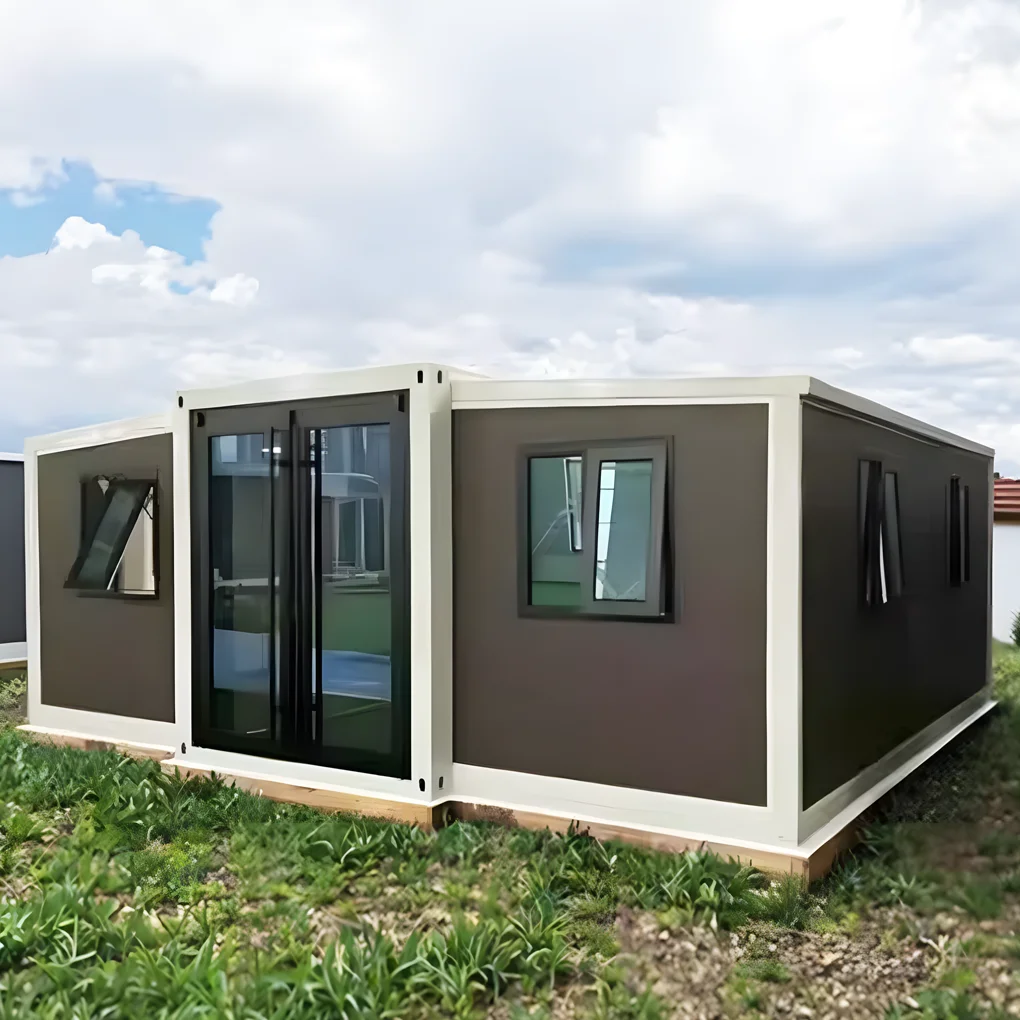 Casa Contenedor Expandible Prefabricada Personalizada de 20 y 40 Pies con Cocina, Venta de Casa Plegable Modular