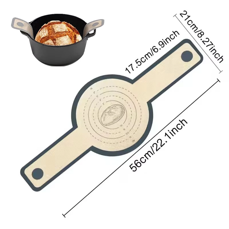 Round Silicone Cake Pan Liners, Set of 3 product image