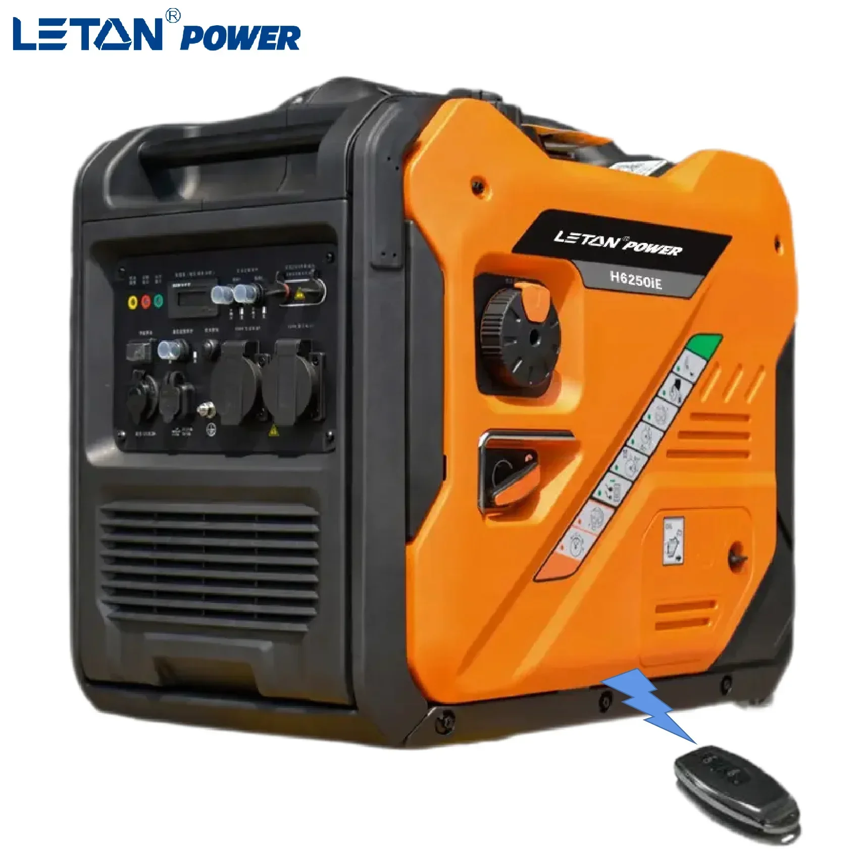 POWER portable super silent inverter power generator 5000W 5kw silent generator pure sine wave inverter