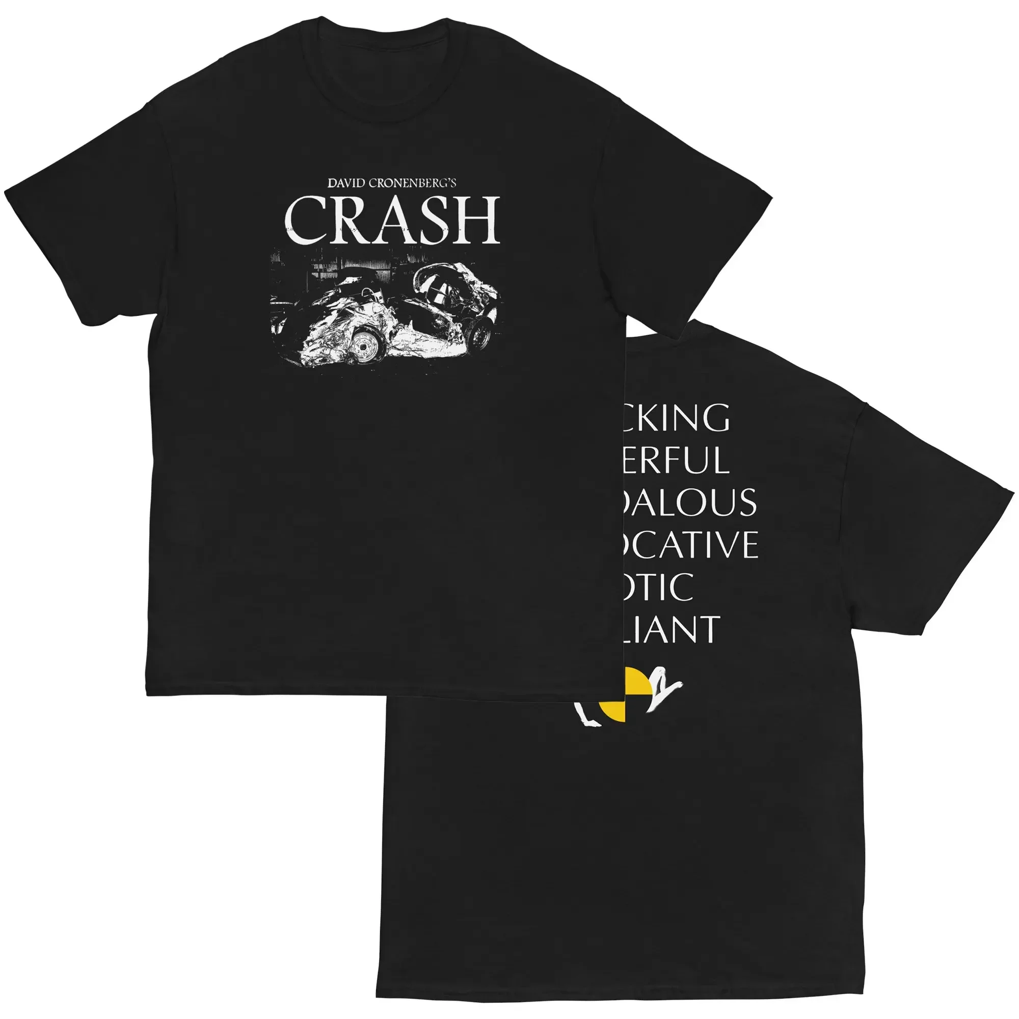 Crash 1996 David Cronenberg Horror Film Movie Poster Shirt