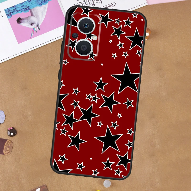 Y2k Star Element Custodia per OPPO Reno 14 13 12 11 10 Pro 14F 13F 12F 11F 8T 8 Lite OPPO Trova X8 X6 X5 Pro Cover