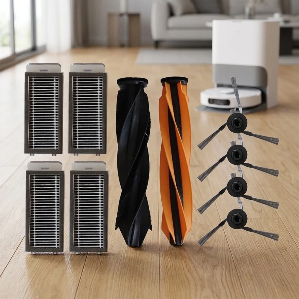 For Dream X50s for Pro for formaster 10 10 for Ultra Brush Filter Kit 2 Main Brushes 4 Side Brushes 4 High Efficiency Filters