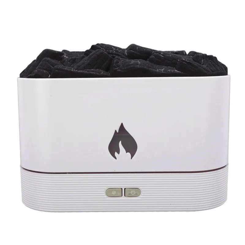 Quiet Flame Aromatherapy Diffuser Decorative Desktop Humidifier Aroma Mist Machine For Relaxing Home Office Bedroom
