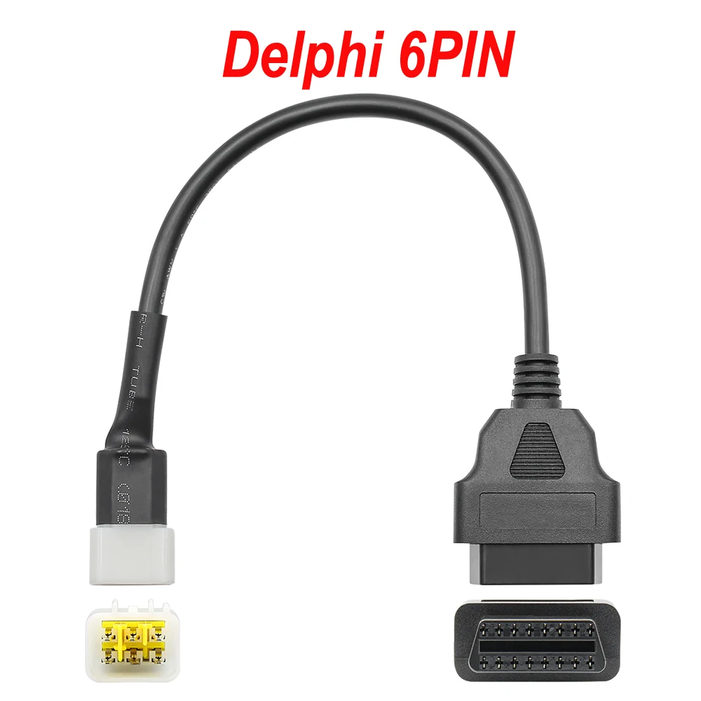 ل KTM obd2 موصل لياماها لهوندا موتو لسوزوكي ل Ducati دراجة نارية Motobike obd 2 تمديد كابل لكاواساكي