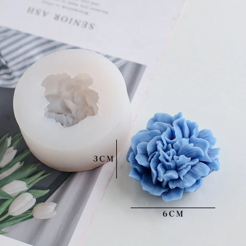 3d DIY Silicone Soap Mold for Making  Flower Fondant Form Handmade Sugarcraft Moulds Silicon  Tools Cake Decorating