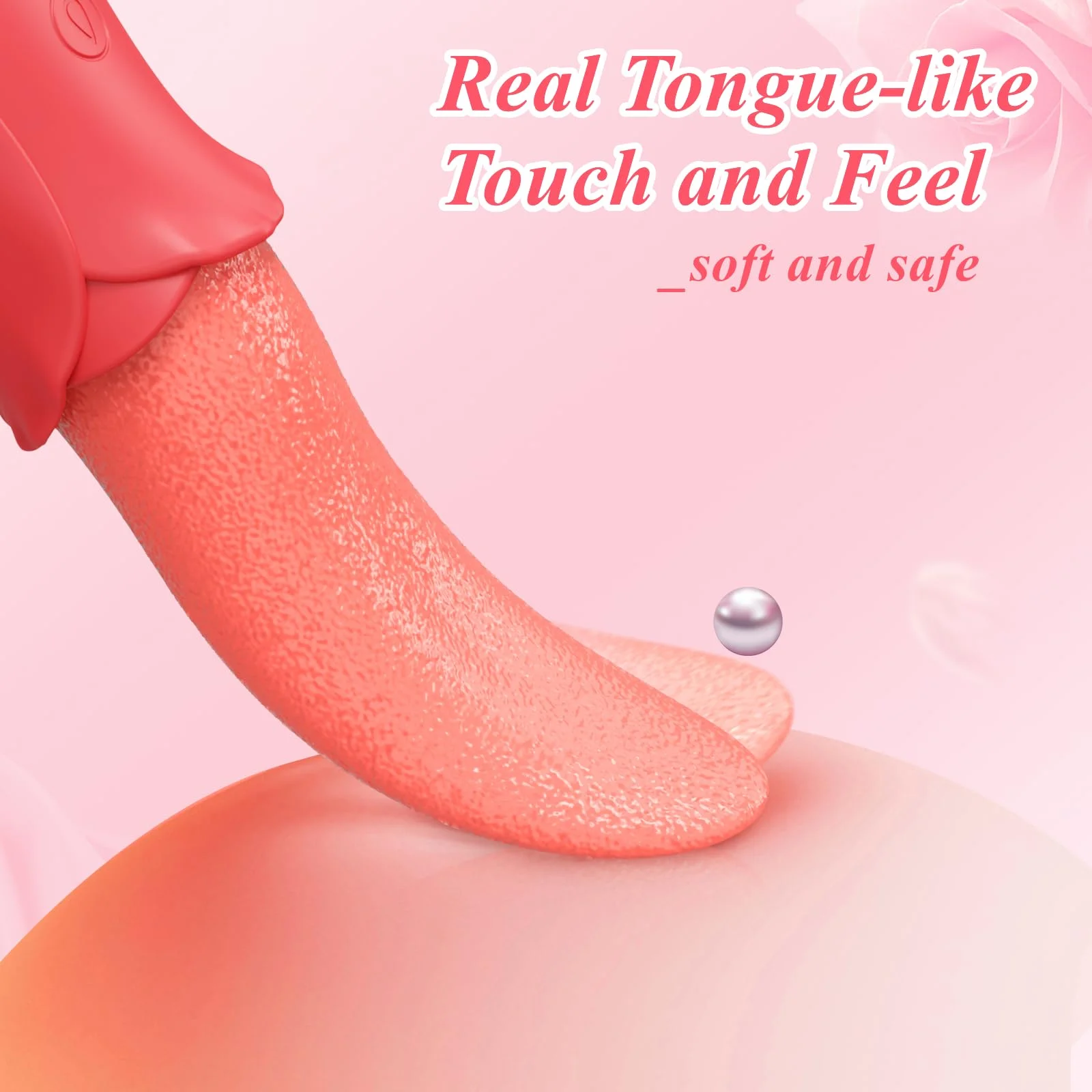 Realistic Tongue Licking Vibrators Nipple Clitoris Stimulator Sex Toys for Women Pleasure Adult Toy Female Sexual image 2