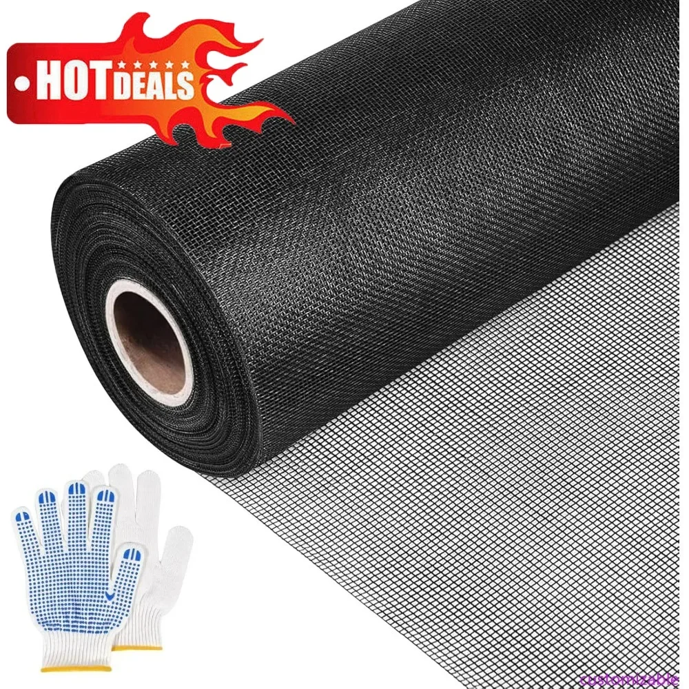 

304 Stainless Steel Mesh Roll, 39 Inches by 98 Feet, 20 Mesh for Porch Screens, Windows, Doors, and Patios - Pet-Resistant, Rust
