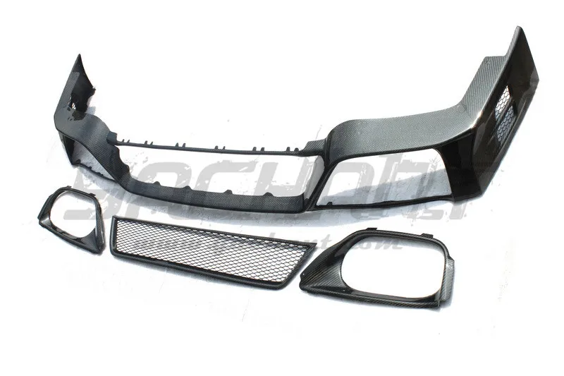 Trade Assurance Carbon Fiber Rear Lip Kit Fit For 11-16 R35 GTR DBA OE Style Rear Lip w Center Mesh & Exhaust Heatshield