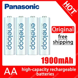 Panasonic Eneloop 100% original AA rechargeable battery 1.2v 1900mAh pre-charged nimh suitable for flashlight camera toys