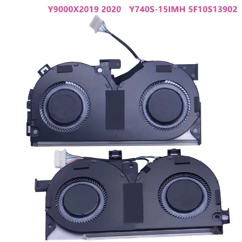 

New For Lenovo Y9000X 2019 2020 Y740S-15IMH Laptop CPU GPU Fan 5F10S13902